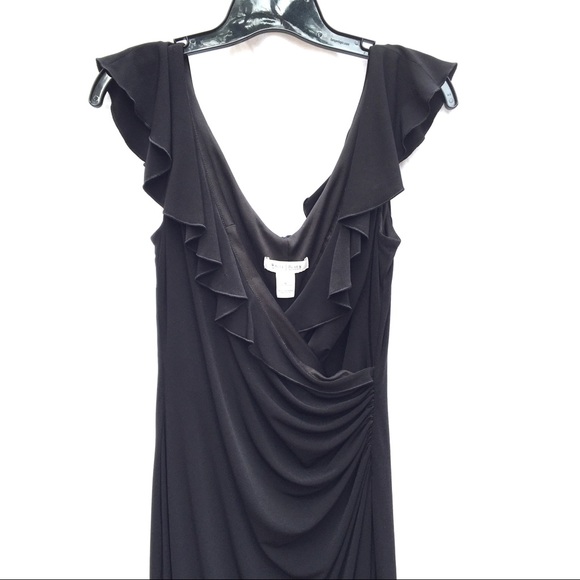 WHBM 6 Little Black Dress White House Black Market Women’s Cocktail Formal - Picture 3 of 7